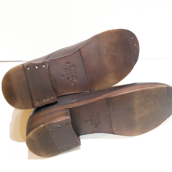 Vintage Foundry Dark Brown Dallas Narrow Boots -8 - Picture 2 of 10